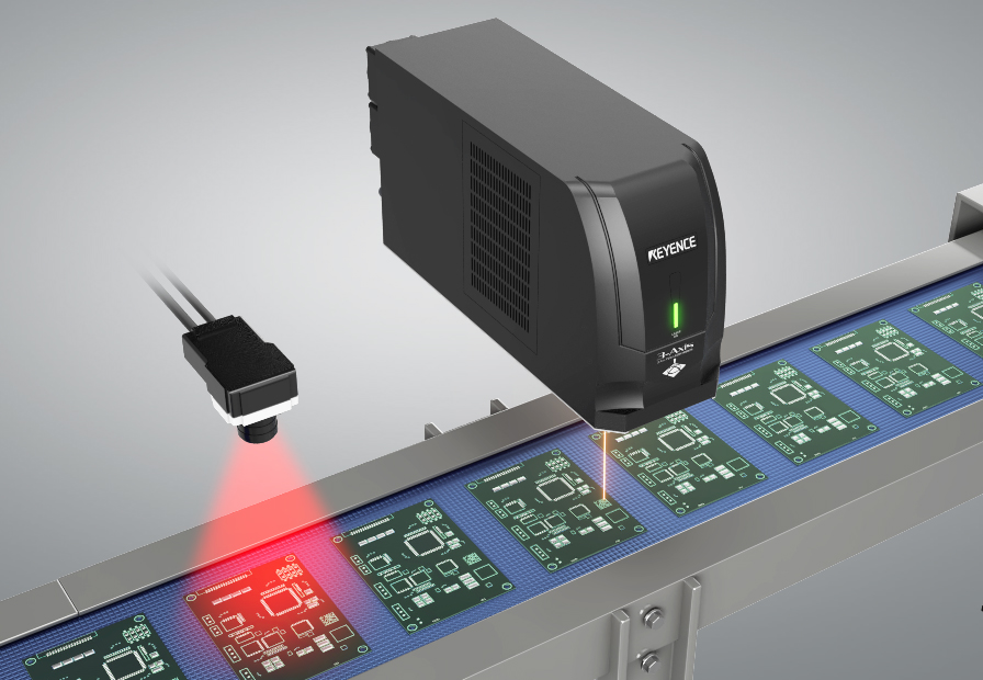 Le marqueur laser UV 3D de KEYENCE s’adapte à une grande variété de matériaux